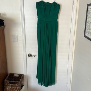 Badgley Mischa green formal dress, size 10